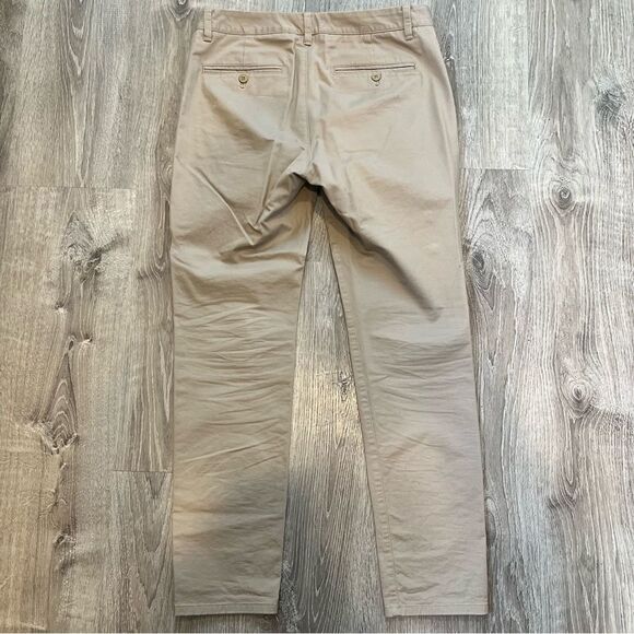 BONOBOS Skinny Stretched Washed Chino Pants in The Kahkis Size 31/30 - Picture 9 of 16